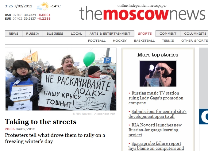 Taking to the streets